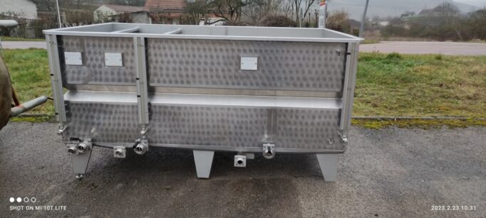 Belon en inox pour pressoir 4000