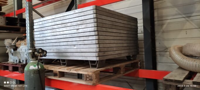Palette en alu