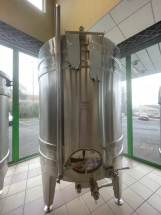 Cuve cylindrique dôme conique fond plat de 50 hL &#8211; BSA SCHEIBER