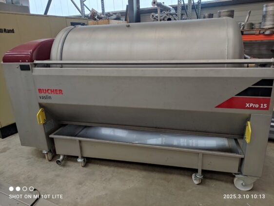 Pressoir BUCHER XPRO 15 HL année 2022